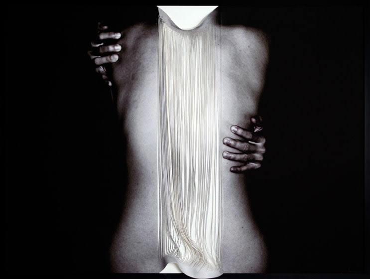 Citta (mind), 2015,&nbsp;C-type print and hand-cut canvas,&nbsp;37.3&nbsp;x 49.5&nbsp;inches/95 x 126 cm