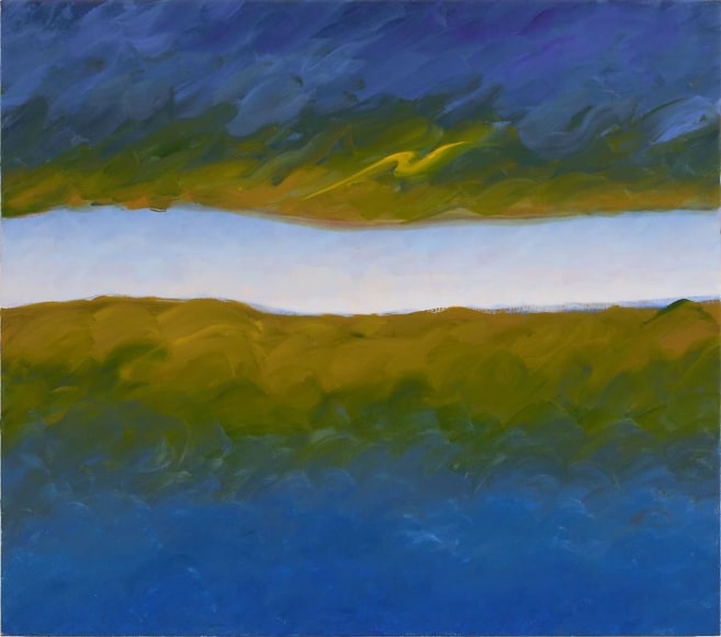 At the Place, Oil on canvas, 22 x 25"