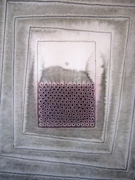 Sohan Qadri,  Aloka IV (detail),  2007