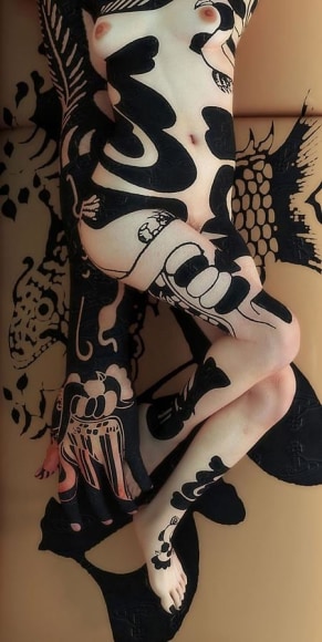 Kim Joon, Vivienne Westwood, 2009, digital print, 63 x  31 inches