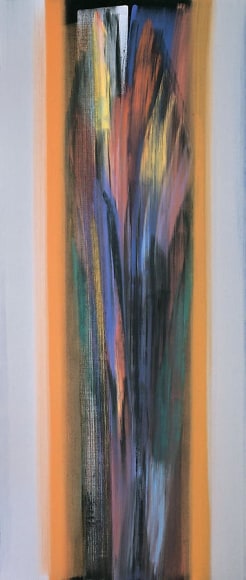 Vittorio Matino,  Beckmann's Land , 2006, Acrylic on linen, 84.5 x 35.75"