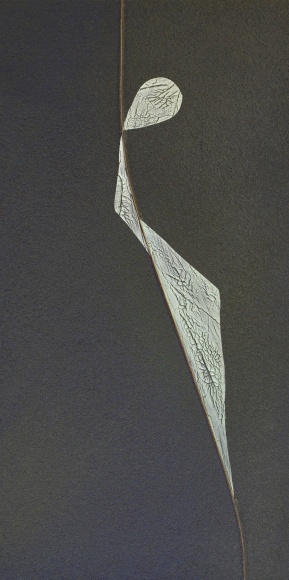 Lee Waisler, Figure, 2021, mixed media on canvas, 213.7 x 106.7 cm (84 x 42 inches)