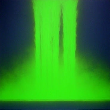 Hiroshi Senju Falling Green, 2006