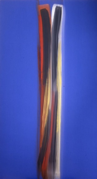 Vittorio Matino, Tribanga, 2005, acrylic on linen, 241 x 131 cm (94.8 x 51.8 inches)