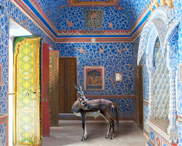 Karen Knorr, The Sound of Rain, Junagarh Fort, Bikaner, 2011, colour pigment print on Hahnemühle Fine Art Pearl Paper, 60 x 76.2 cm (23.6 x 30 inches)