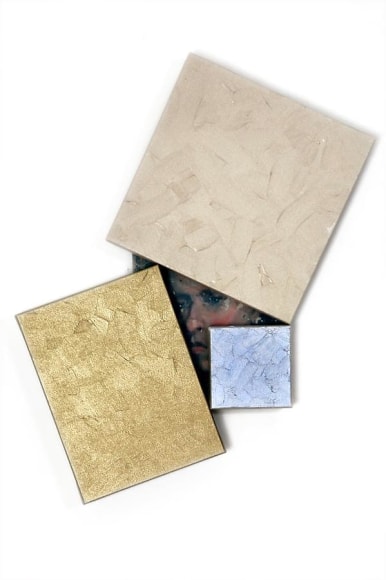 Susan Weil Memory, 2008  Acrylic on canvas  27 x 22 x 2.5&quot;