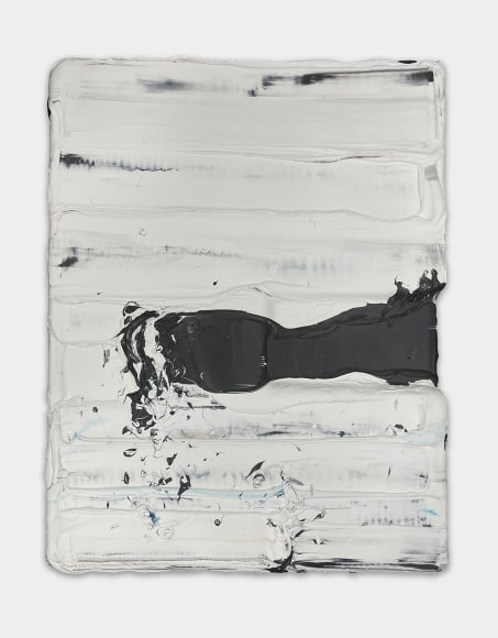 Jane Lee, Go to the Ying, 2023, mixed acrylic mediums, 120 x 100 x 9 cm (47.25 x 39.4 x 3.5 inches)