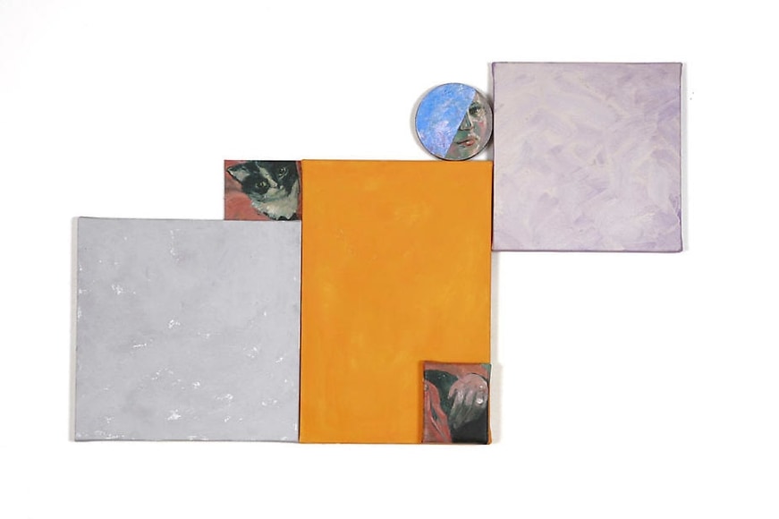 Susan Weil, Kitty Kitty, 2008, Acrylic on canvas, 24.25 x 38&quot;