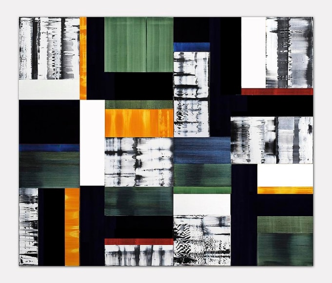 Kailash M17, 2012, oil on linen, 66 x 78 inches