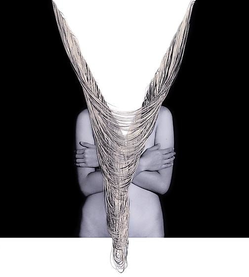 , Kamolpan Chotvichai, Person, 2014, c-print and hand-cut canvas, 43.7 x 45.2 inches/111 x 115 cm