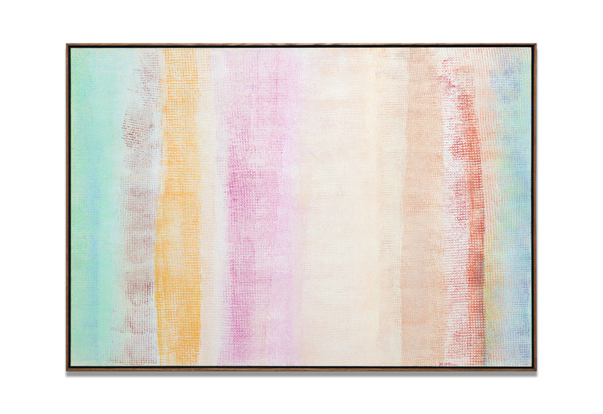 Robert Natkin, Bath Apollo Series, 1978, acrylic on canvas, 82.6 x 119.4 cm (32.5 x 47 inches)