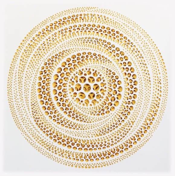 Kim Jaeil, Vestige (glimmer), 2019, acrylic on fiberglass resin