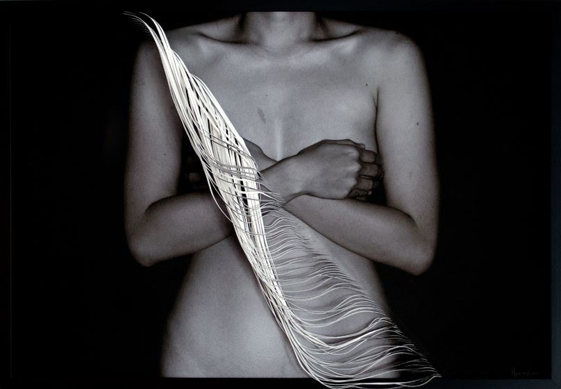 Kamolpan Chotvichai, Rupa (Body), 2015, c-type print and hand cut canvas, 69 x 94 cm (27.2 x 37 inches)