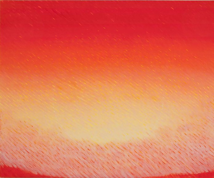 Secret Orbit, 2007-2008, Oil on canvas, 60 x 72"