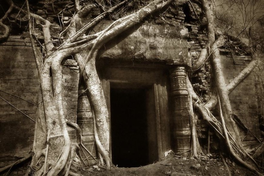 "Door to the Unknown, Koh Ker", Archival Pigment Print, 12 x 18"