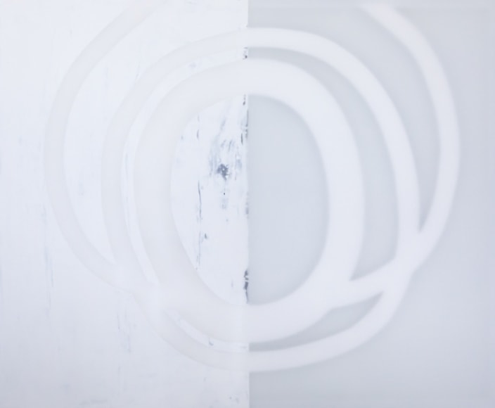 There is no left, there is no right 1, 2021, mixed media on canvas, 72 x 88 inches/183 x 224 cm