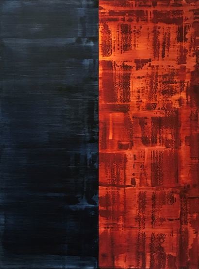 Ricardo Mazal, Mayo 10.10, 2010, oil on linen, 78 x 60 inches/198.1 x 152.4 cm
