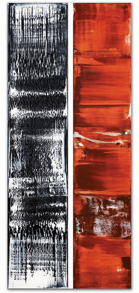 ODENWALD 1152 N. 21, 2008, Oil on linen, 78 x 33.5&quot;