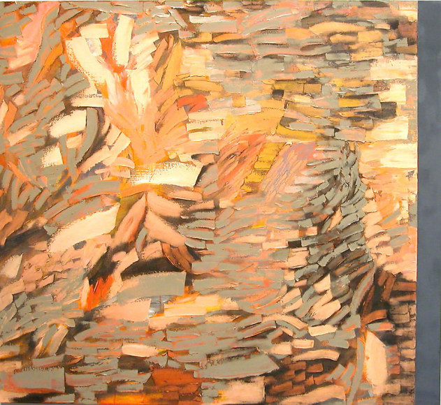 Support, 2006, Oil on linen, 40 x 44&quot;