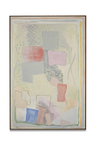 Robert Natkin, For Marieke and Wilhem, 2003, acrylic on canvas, 152.4 x 101.6 cm (60 x 40 inches)