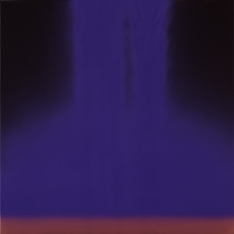 Hiroshi Senju Falling Purple, 2006