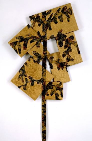 , Susan Weil, Baroque Tree, 2006, acrylic on canvas, 73 x 39 inches/185.4 x 99.1 cm