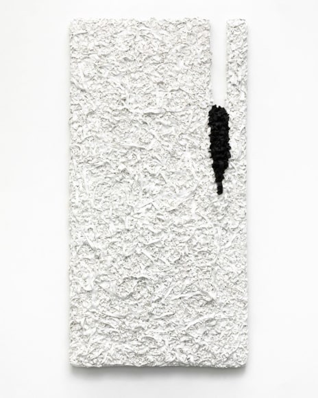 Jane Lee, It Is as It Is, Wall series #6, 2019, acrylic paint and canvas on wood, 123 x 64 x 6 cm (48.4 x 25 x 2.4 inches)