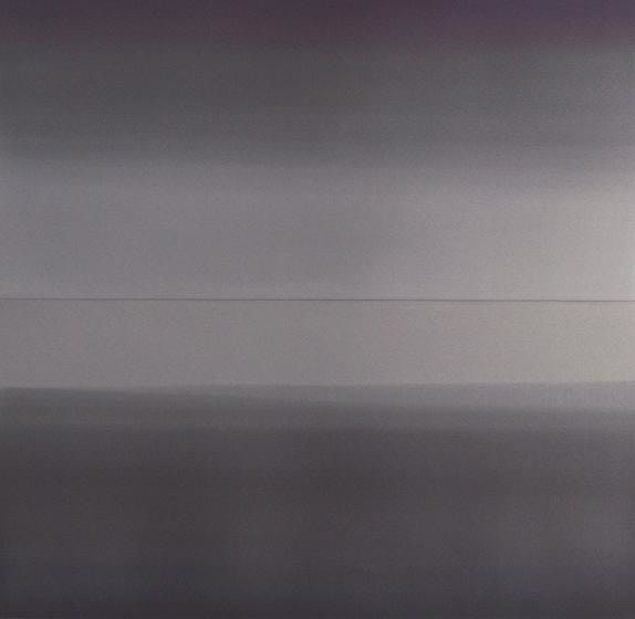 Miya Ando, 4 AM Hour of Monks, 2013, Hand-dyed anodized aluminum, 48 x 48 inches/ 121.9 x 121.9 cm