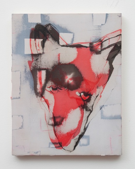 Duane Slick, Locating the Third Eye, 2020, acrylic on panel, 35.6 x 27.9 cm (14 x 11 inches)