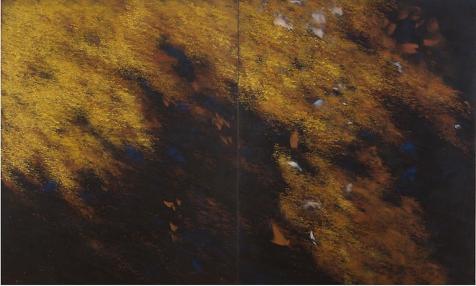 Night Breeze, 2008, Acrylic on canvas, 72 x 126"