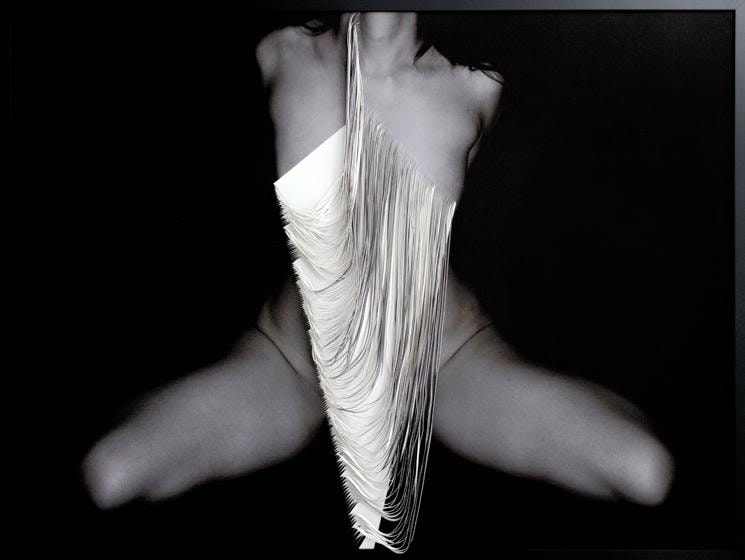 , True Self, 2015, C-type print and hand-cut canvas, 42 x 38.6 inches/107 x 98 cm