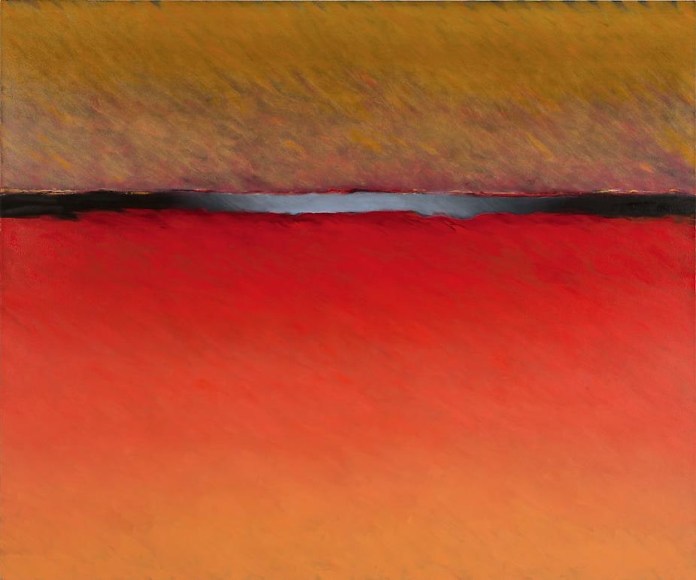 Contact, 2009, Oil on canvas, 60 x 72"