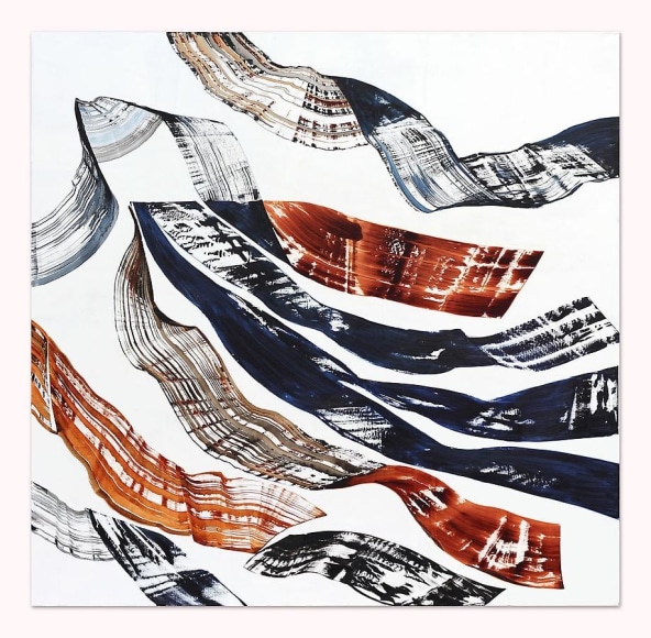 , Ricardo Mazal, Black Mountain PF 2, 2014, Oil on linen, 90 x 93 inches