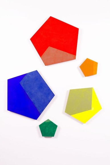 Shadow, 2009, acrylic on panels, 64 x 51.5 inches