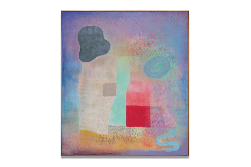 Robert Natkin, Untitled, 1987, acrylic on canvas, 203.2 x 177.8 cm (80 x 70 inches)