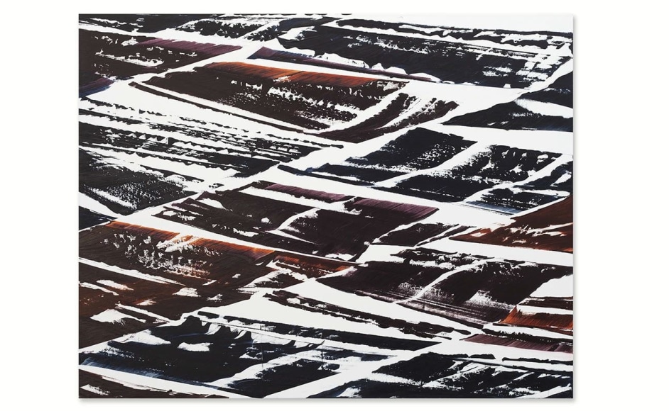 Ricardo Mazal, Full Circle K 6, 2021, oil on linen, 54 x 69 inches/137 x 175.3 cm