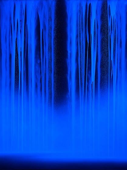 Hiroshi Senju (千住博) - Day Falls/Night Falls - 展览- Sundaram Tagore Gallery