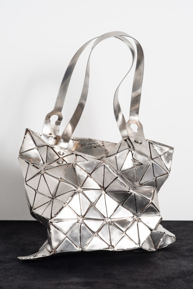 Tayeba Lipi, Replicated 1, 2019, stainless steel, 50.8 × 27.9 × 20.3 cm (20 × 11 × 8 inches)