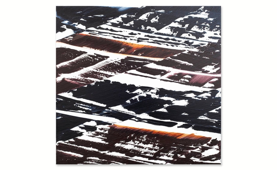 Ricardo Mazal, Full Circle K 8, 2020, oil on Dibond on wood, 58 x 61 cm (23 x 24 inches)