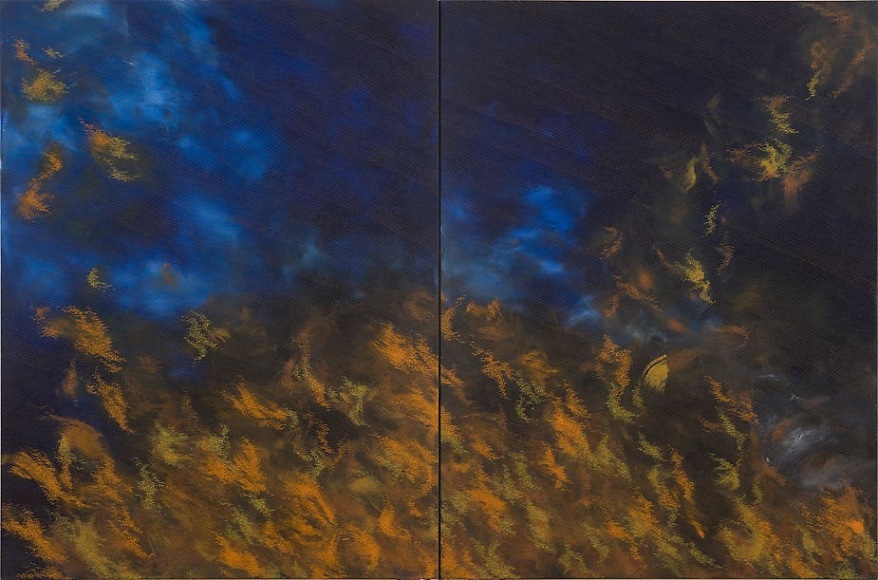 Intangible, 2008, Acrylic on canvas, 63 x 96"