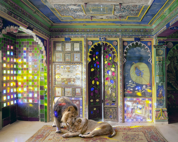 Karen Knorr, Finding Refuge, Junha Mahal, Dungarpur, 2013, Hahnemühle ink jet print, 60 x 76.2 cm (23.6 x 30 inches)