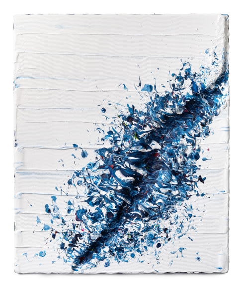 Jane Lee, Where Is Painting #1, 2022, acrylic paint and mixed media on fibreglass, 180 x 150 x 8 cm (71 x 59 x 3.1 inches)