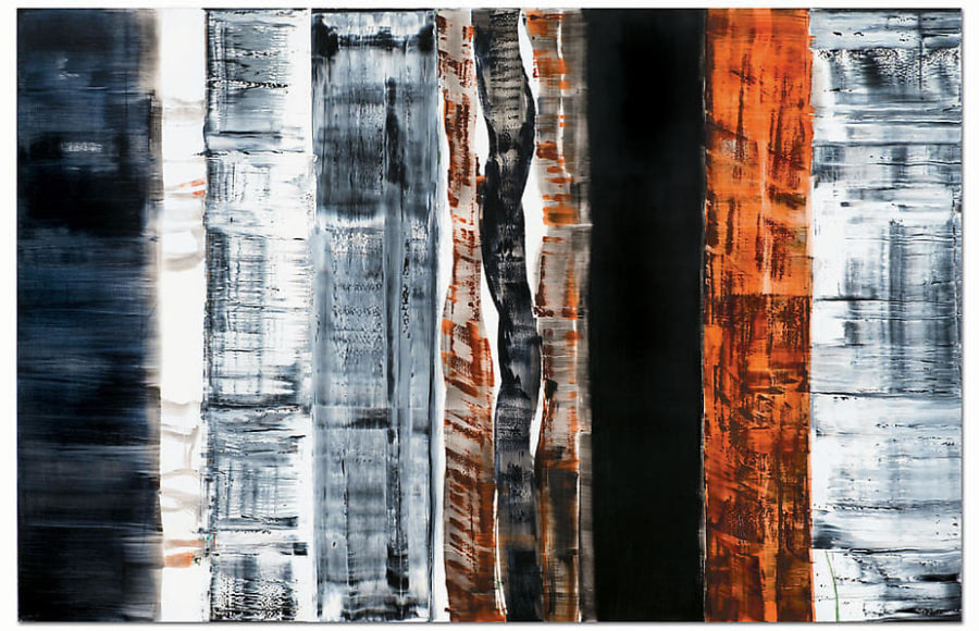 ODENWALD 1152 N. 2, 2008, Oil on linen, 78 x 120&quot;