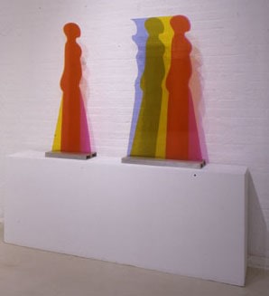 Susan Weil,  Plexi Figure , 1967, Plexiglass, 44 x 25"