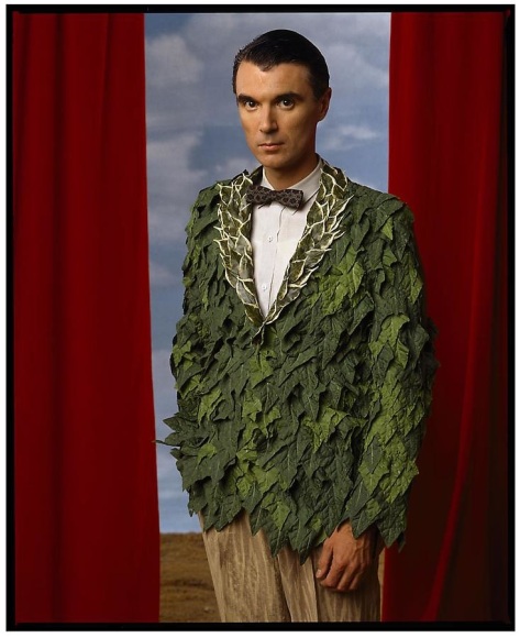 Annie Leibovitz, David Byrne, Los Angeles, 1986, archival pigment print, 40 x 60 inches