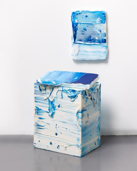 Jane Lee, Painting is - ALLVIEWS, 2022, acrylic paint and glitter