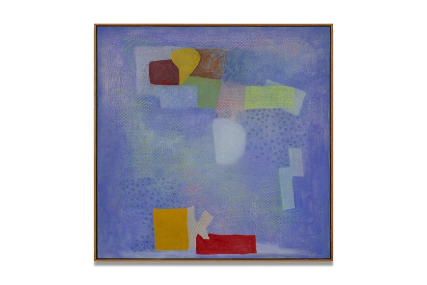 Robert Natkin, My Love Comes at Midnight, 1986, acrylic on canvas, 91.4 x 91.4 cm (36 x 36 inches)