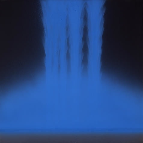Hiroshi Senju Falling Blue, 2006