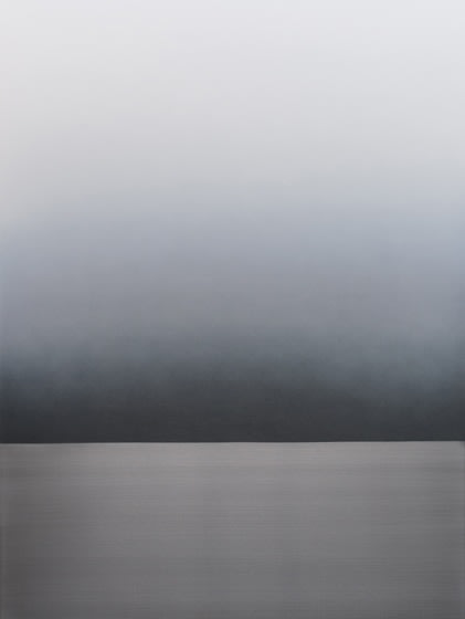 , Hamon 4.3, 2015, pigment and urethane on aluminum, 48 x 36 inches/122 x 91.5 cm