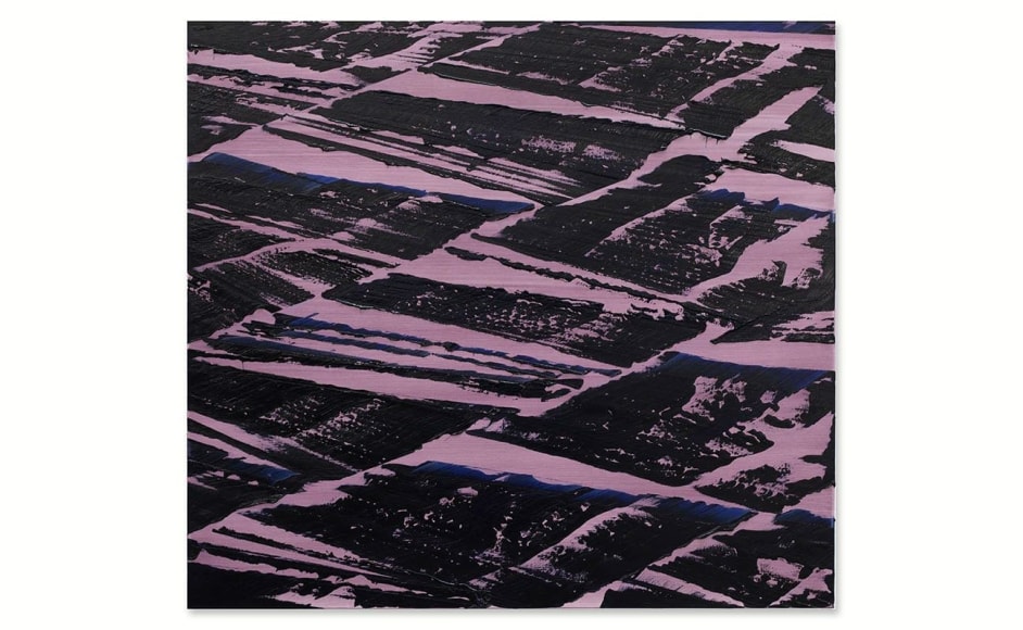 Ricardo Mazal, Full Circle K 7, 2021, oil on linen, 101.6 x 112 cm (40 x 44 inches)